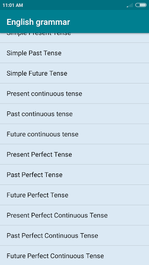 English grammar Screenshot 1
