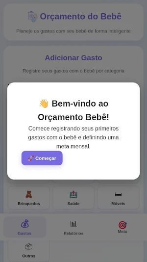 Orçamento do Bebê Screenshot 0