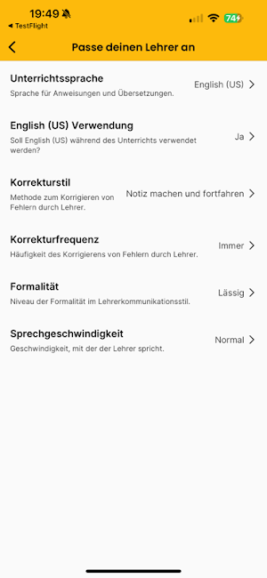 Dein Sprachcoach Screenshot 3