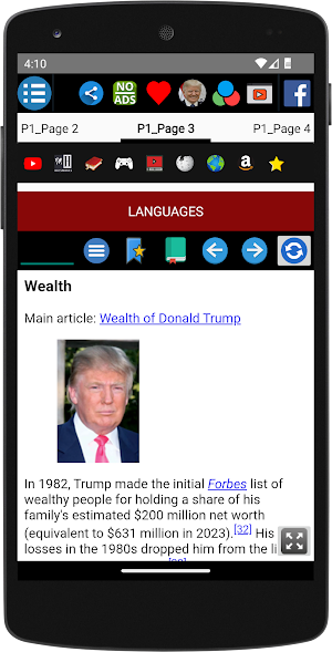 Donald Trump - Biography Screenshot 3