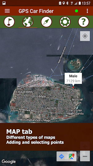 GPS Locations Screenshot 2