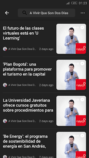 Colombia Podcast Screenshot 1