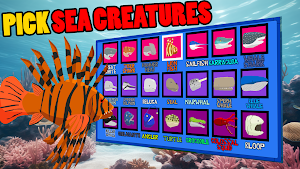 Shark Fights Sea Creatures Screenshot 1