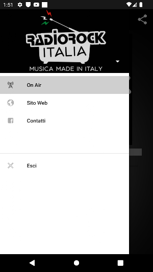 Radio Rock Italia Screenshot 1