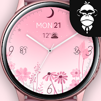 Dream Pink Analog watch face