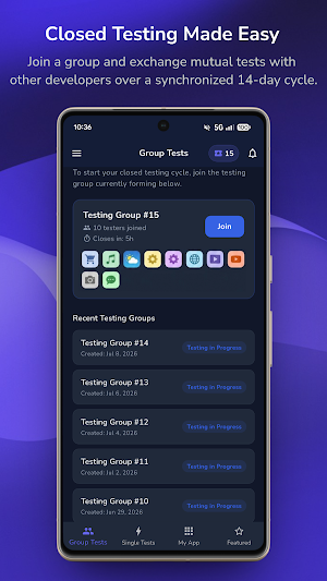 TestCircle: Closed Testing Screenshot 0