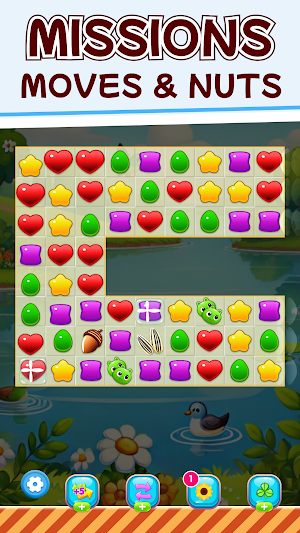 Nutty Match Fruit Riddles Screenshot 3