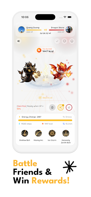 Zivox: Fitness RPG & Tracker Screenshot 1