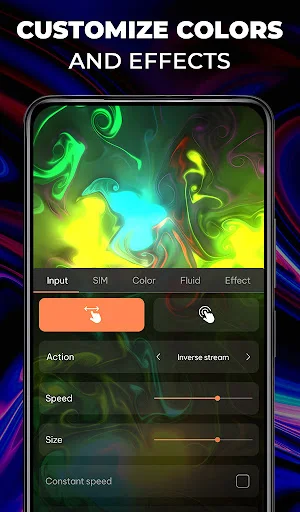 Magic Fluids: Live Wallpaper Screenshot 3