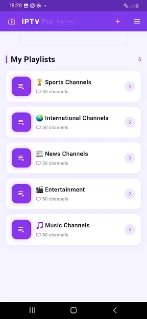 IPTV Pro : Smarters Screenshot 3