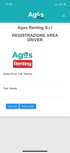 Agos Renting App Cliente Screenshot 2
