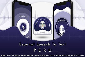 Espanol (Peru) Speech To Text - Notes Screenshot 0