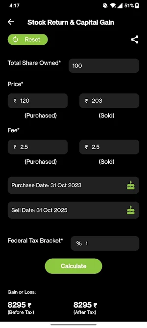 EMI Loan Calculator - Finance Screenshot 2
