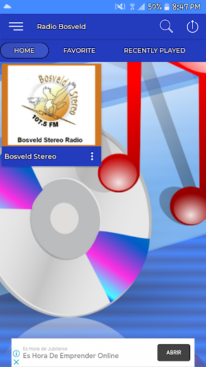 Bosveld Stereo 107.5 Bosveld Screenshot 0