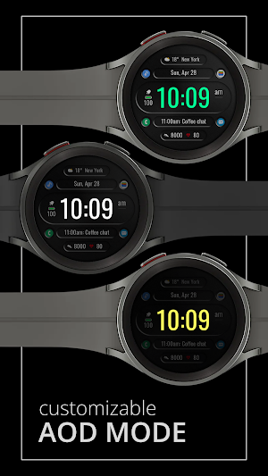 DADAM72 Digital Watch Face Screenshot 2