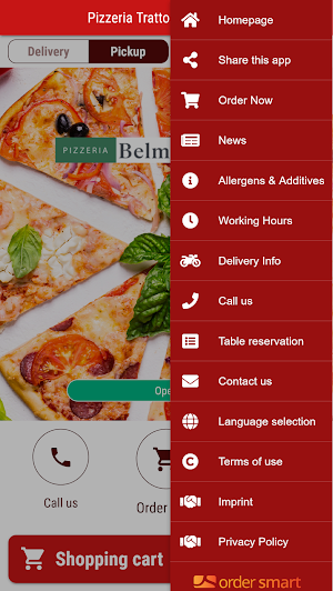 Pizzeria Trattoria Belmondo Screenshot 2