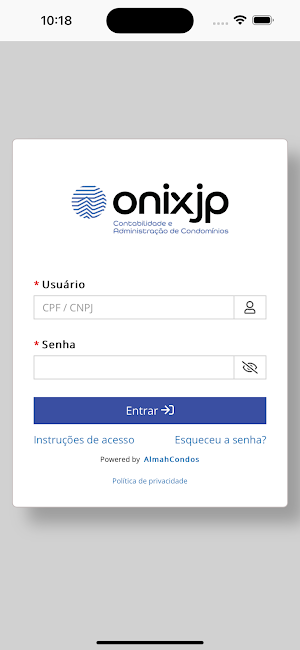OnixJP Condomínios Screenshot 1