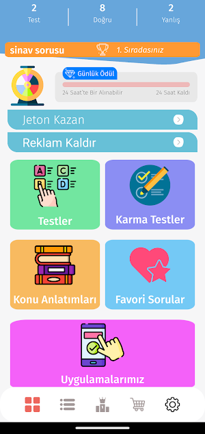 5.Sınıf Testleri Tüm Dersler Screenshot 0