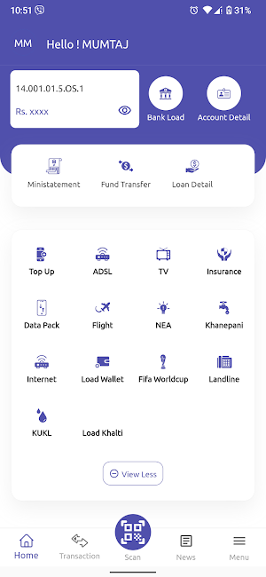 Santaneshwor Smart Banking Screenshot 3