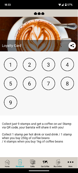 Small Batch Coffee Screenshot 1
