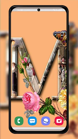 Flower alphabet wallpapers Screenshot 2