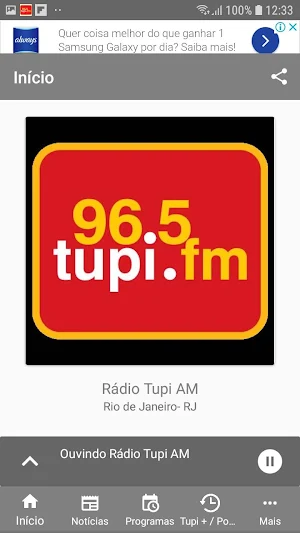 Super Rádio Tupi Screenshot 1