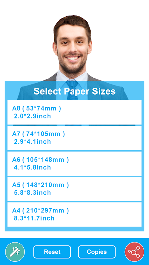 Passport photo maker Screenshot 2