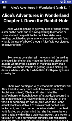 Alice's Adventures in Wonderland eBook 1 & 2 Screenshot 3