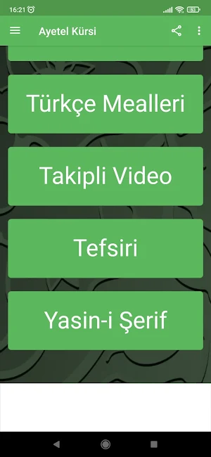 İnternetsiz Ayetel Kürsi Screenshot 1