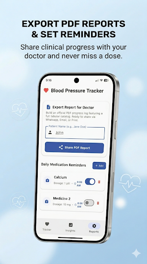 Daily Blood Pressure Tracker Screenshot 3