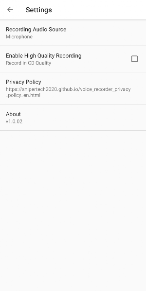 Voice Recorder-Sound Recorder Screenshot 3