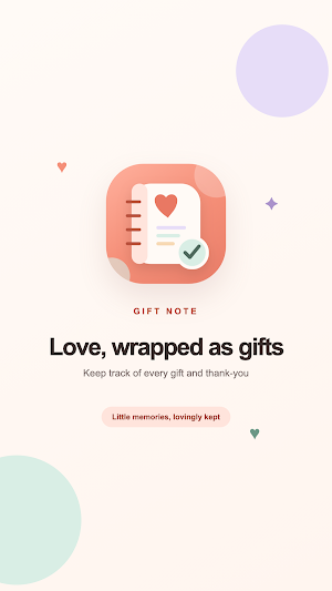 GiftNote: Baby Gift Tracker Screenshot 0