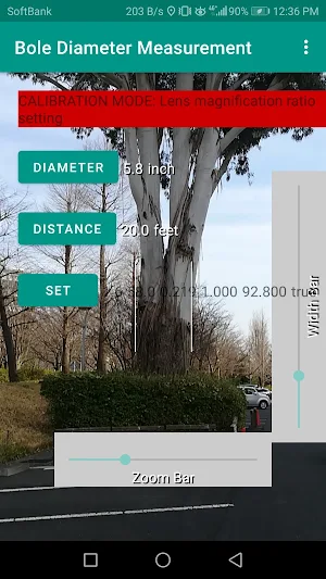 Bole Diameter Measurement Screenshot 0