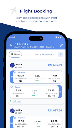 Tripare AI - Corporate Travel Screenshot 0