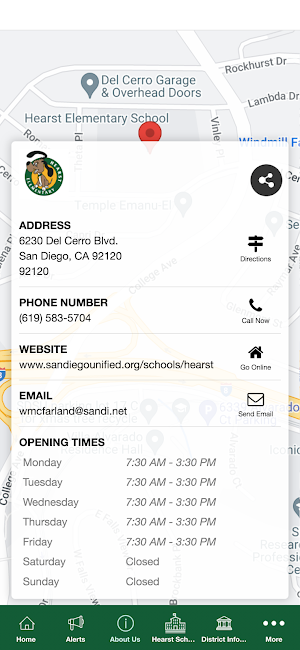 Phoebe Hearst Elementary Screenshot 2