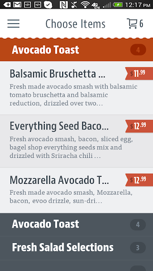 Brownstones Coffee Screenshot 2