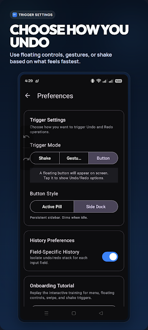 Universal Undo: Recover Text Screenshot 2