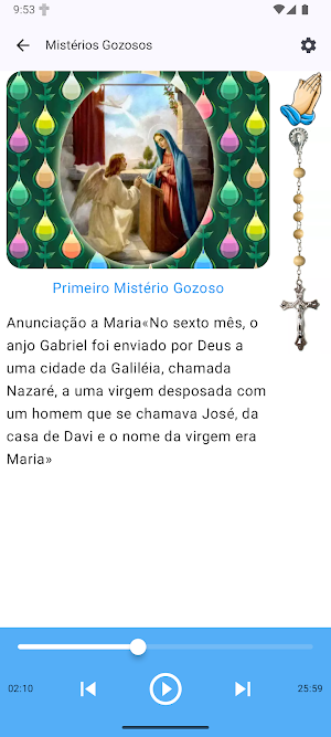 Santo Rosário completo Screenshot 1