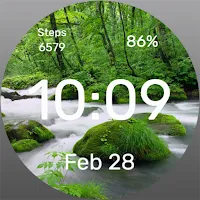 Haze in Forest - Watch Face