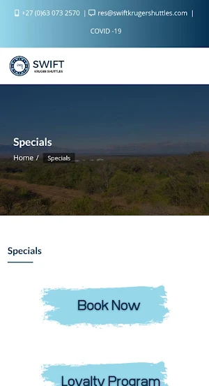 SWIFT Kruger Shuttles Screenshot 2