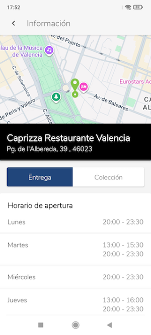 Caprizza - Valencia Screenshot 1