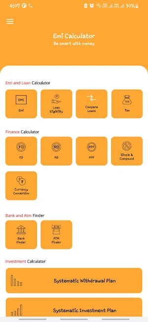 Loancash - Loan EMI Calculator Screenshot 3