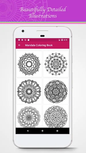 Mandala Coloring Book Screenshot 1