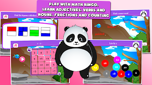 Panda 1st Grade Learning Games Screenshot 1