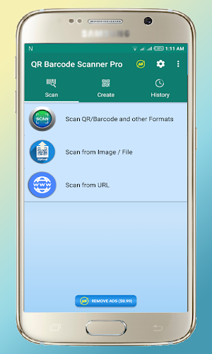 Qr BarCode Scanner & Generator Pro Screenshot 0