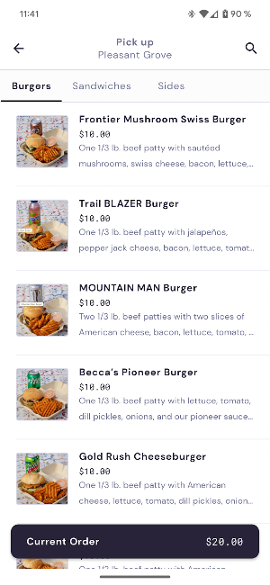 Burger Pioneers Screenshot 1
