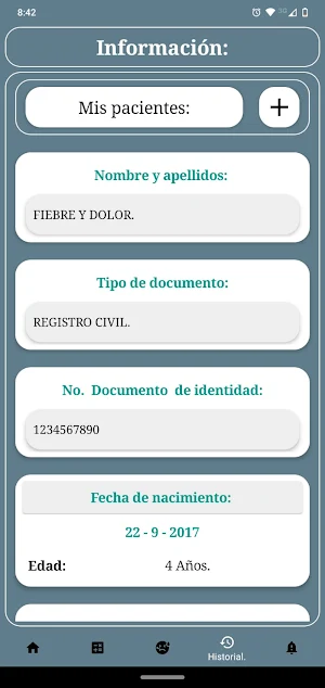 Fiebre y dolor. Screenshot 0