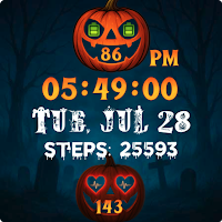 Halloween Forest Watch Face