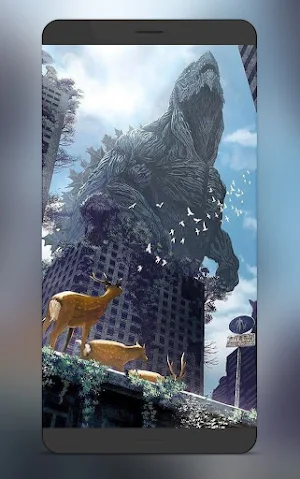 Godzilla Wallpaper  HD 4K | Zilla Backgrounds 2022 Screenshot 0