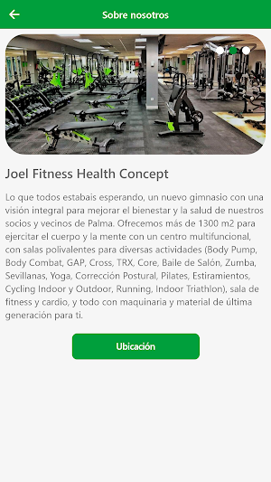 Joel Fitness Health Concept Screenshot 3
